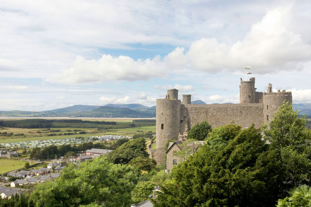 View of Harlech Castle