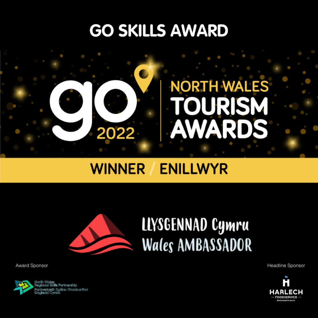 Go North Wales Skills awards 2022 winner