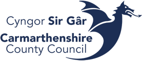 Cyngor Sir Gar Carmarthenshire County Council logo