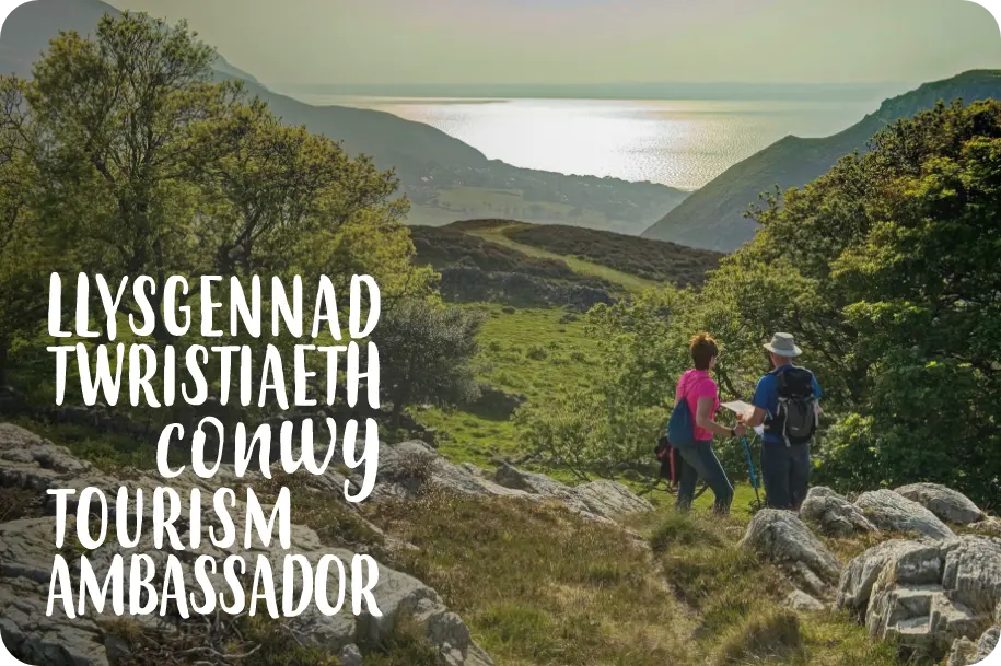 Llysgennad Twristiaeth Conwy Tourism Ambassador