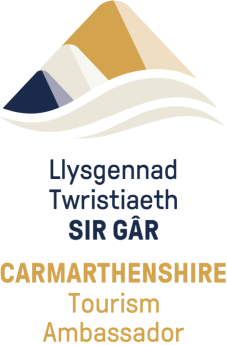 carmarthenshire-ambass-vert Llysgennad Twristiaeth SIR GAR CARMARTHENSHIRE Tourism Ambassador